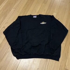 Vintage 90s Baggy Sweater Men XXL Faded Streetwear Crewneck Sweatshirt Crown Inc